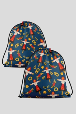 Купить рюкзак Уолкер 40х40 см с принтом "Dolls"