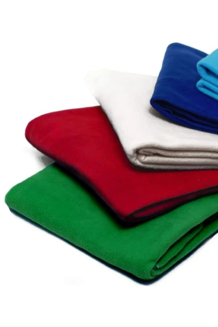 Плед Классик флисовый 155х170 см, однотонный#2