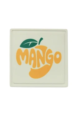 Купить шеврон ПВХ Квадрат под УФ нанесение 5х5 см "Mango"