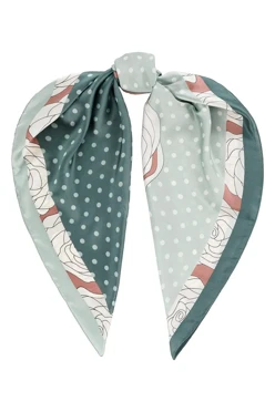 Купить косынку Шарлотта 65х65х95 см, с полной запечаткой "Polka dots"