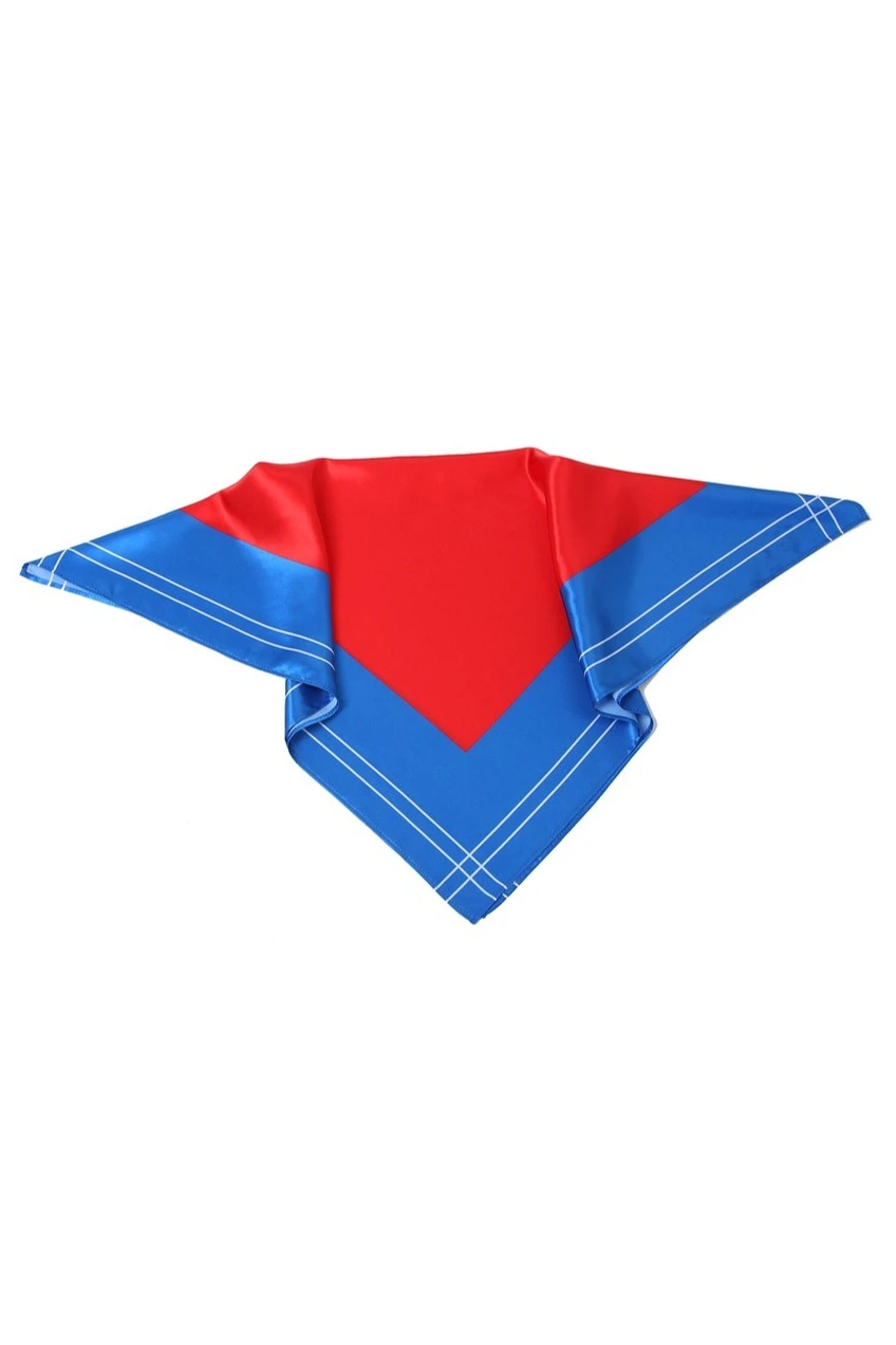 Платок Шанель 70х70 см, с полной запечаткой "Red square"#1