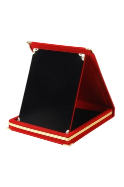 Купить плакетку настольную 15х20 см с футляром, красный