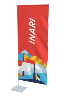 Купить флаг Бриз 90х220 см шелк Купить флаг Бриз 90х220 см шелк