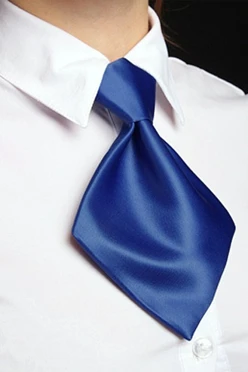 Купить галстук Аура женский синий