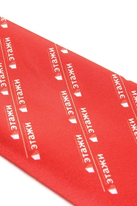 Галстук Тайм однотонный