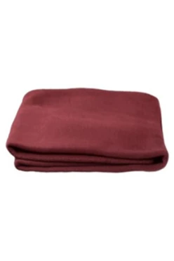 Купить бордовый плед Классик флисовый 155х170 см