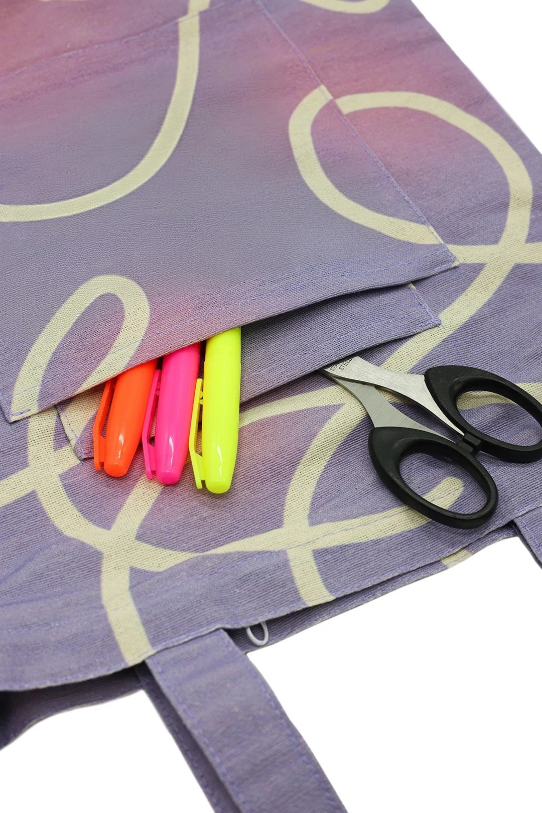 Сумка Айви из двунитки 30х35х10 см, печать с двух сторон "Shape your body"#6