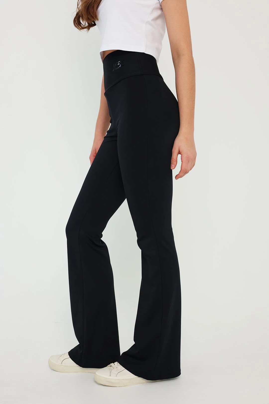 Брюки Инди из бифлекс-спорта женские, с полной запечаткой#1