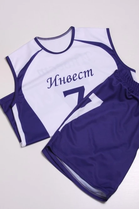 Волейбольная форма Изи мужская с полной запечаткой "INVEST TOMSK 7"#2 Волейбольная форма Изи мужская с полной запечаткой "INVEST TOMSK 7"#2