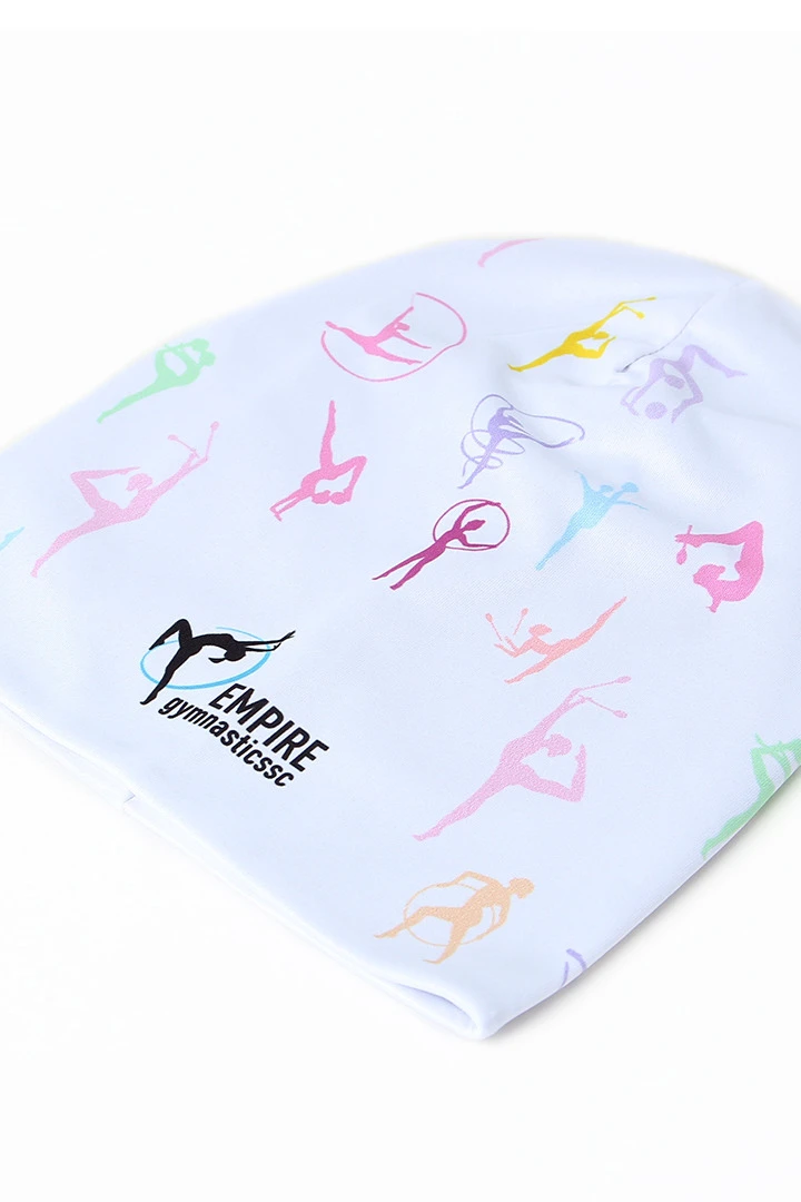 Шапка Сноу двухслойная детская, с полной запечаткой "EMPIRE gymnasticssc"#8