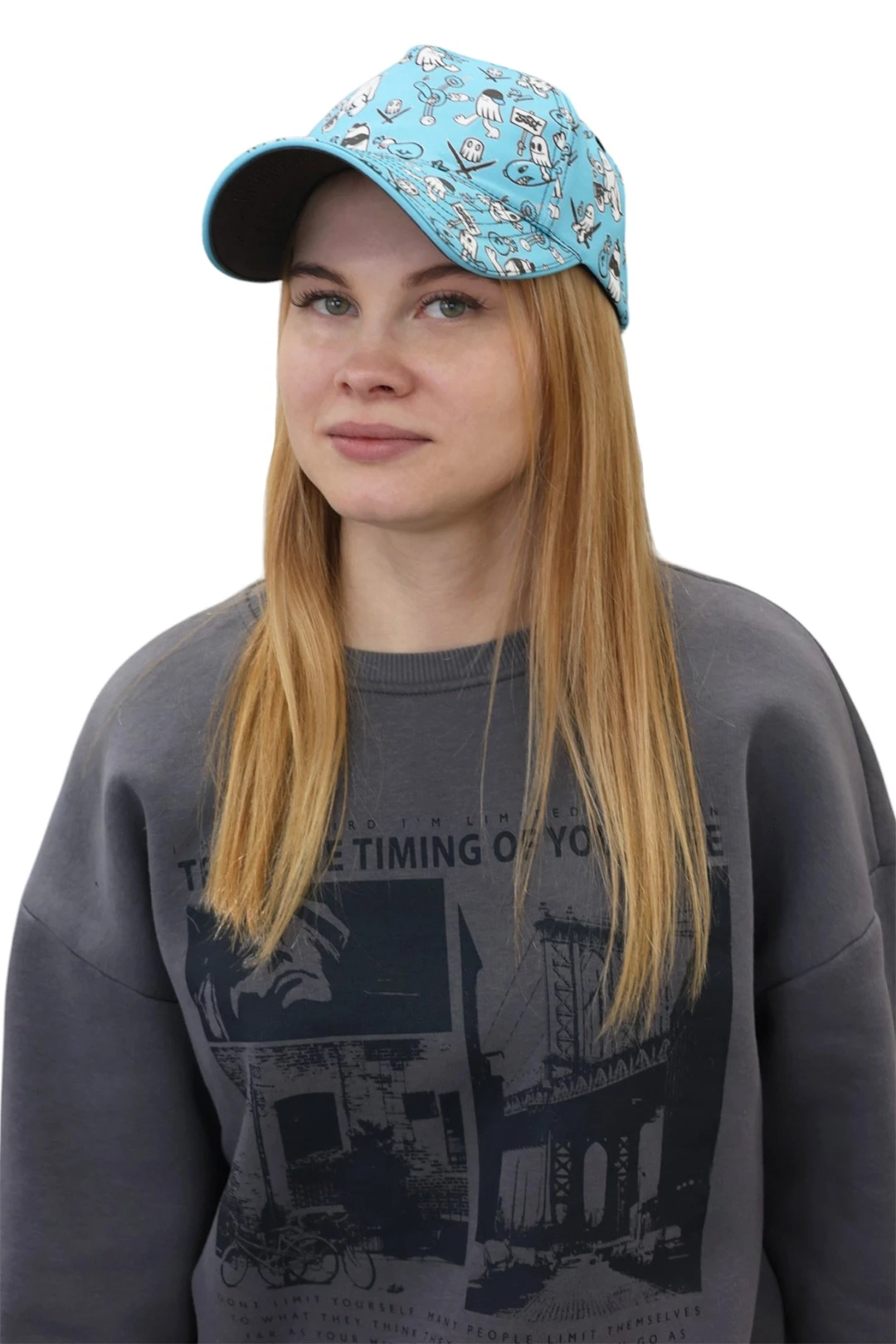 Купить бейсболку Кэтчер взрослую с полной запечаткой "Surreal"