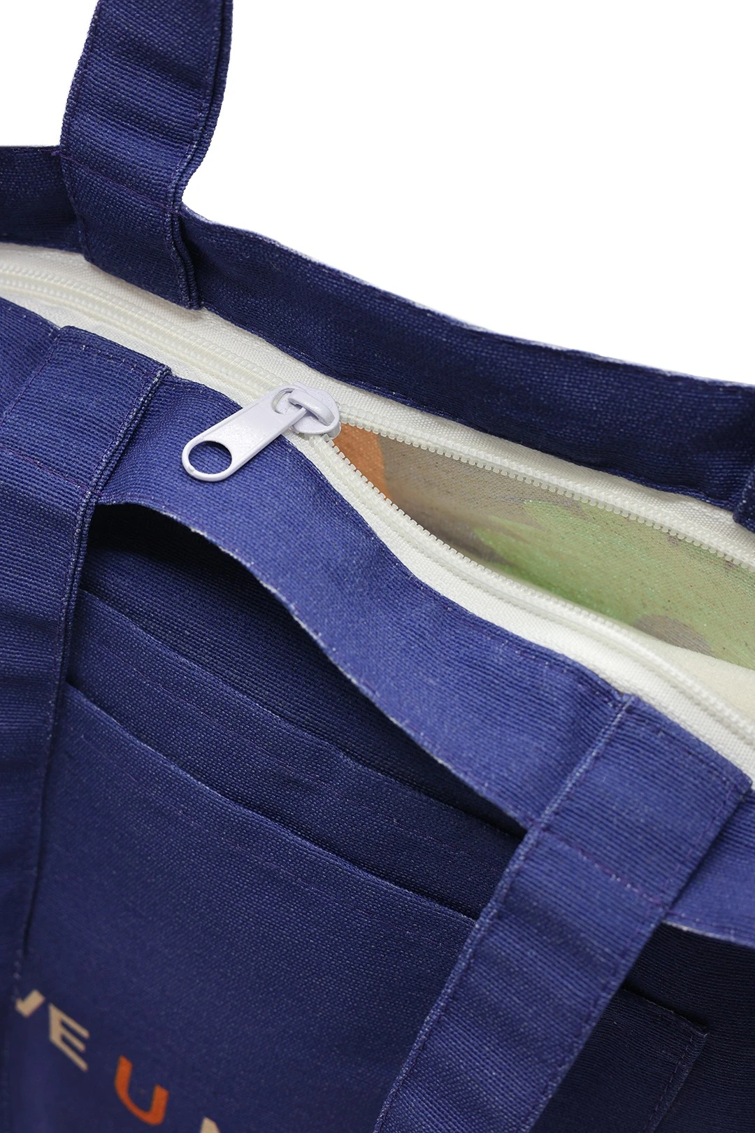 Сумка Айви из двунитки 30х35х10 см, печать с двух сторон "Live u music"#7