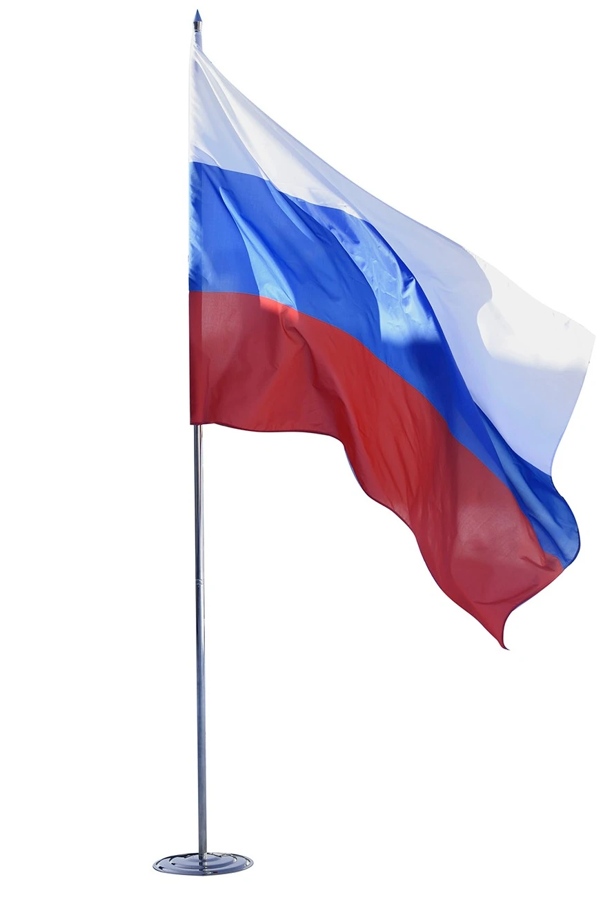 Флаг РФ 150х225 см, шелк#2