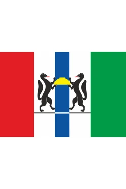 Купить флажок Новосибирской области