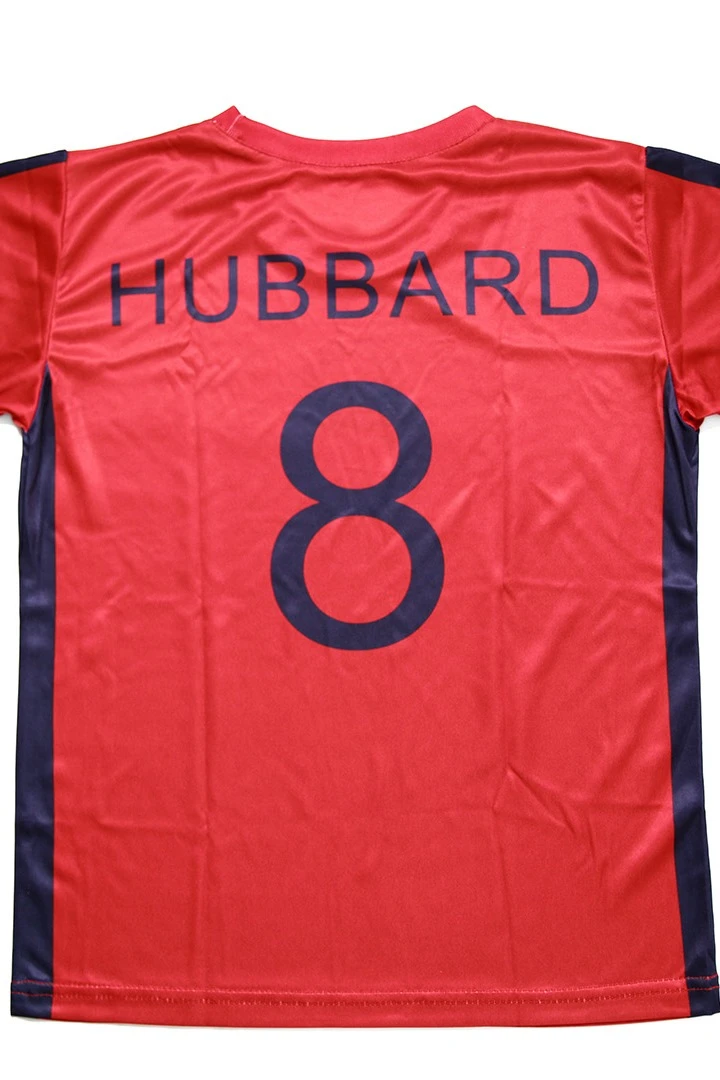 Футбольная форма Юве мужская с полной запечаткой "Hubbard"#4