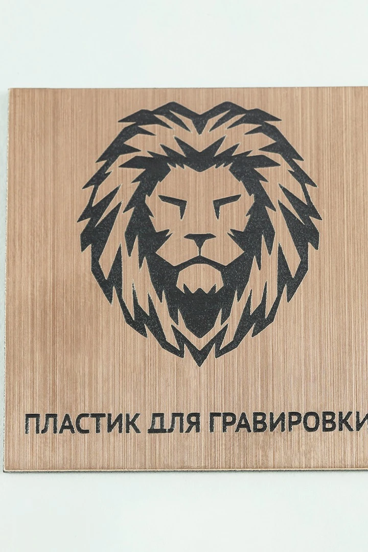 Пластик двухслойный царапанный 300х600 мм 1,5 мм#2