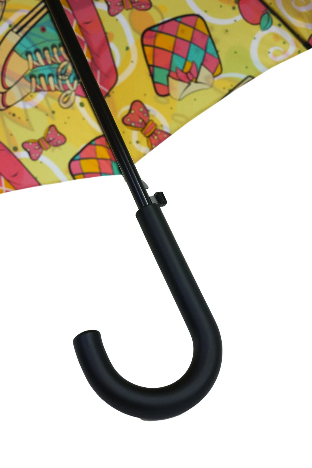 Зонт-трость Моне с пластиковой ручкой двухслойный, с полной запечаткой (без совмещения) "Summer Time"#6