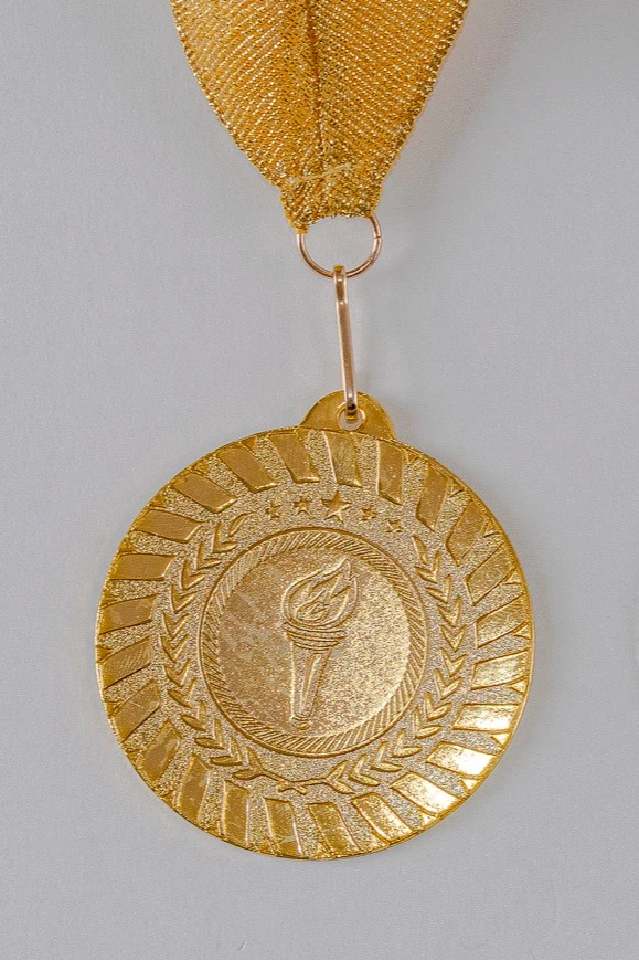 Медаль металлическая МК278 50мм#1