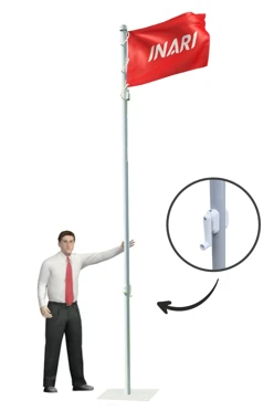 Купить флагшток Моби Олимп 4 м