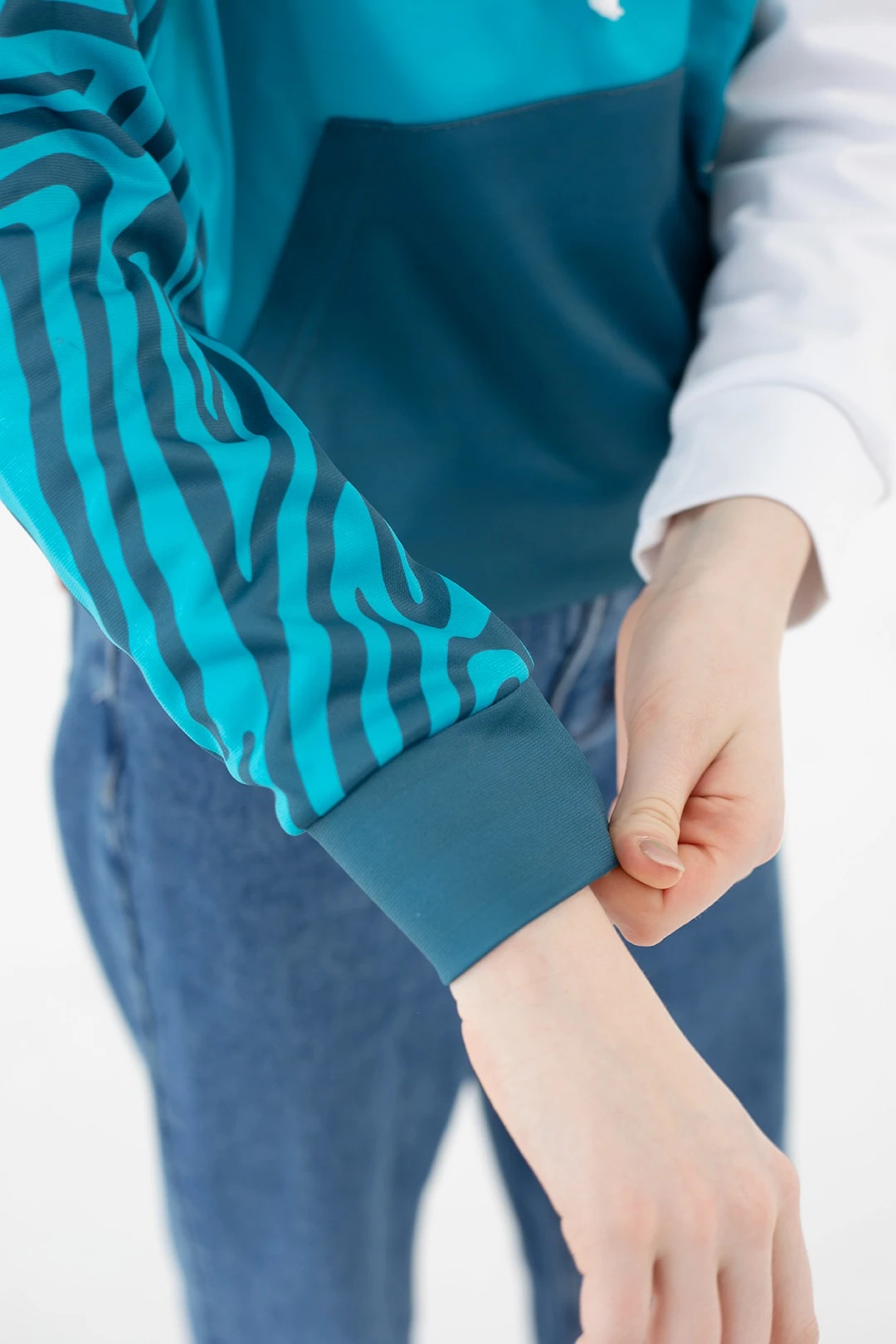 Худи Томми детский из адидаса с полной запечаткой "Dolphin"#4 Худи Томми детский из адидаса с полной запечаткой "Dolphin"#4