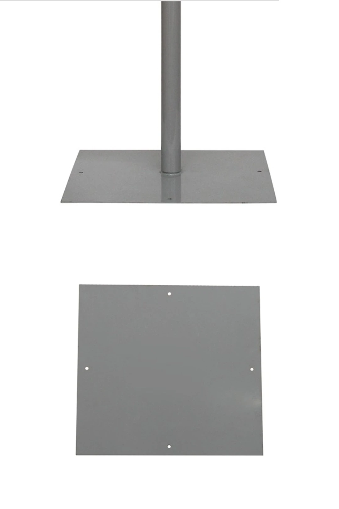 Основание Квадрат 50х50 см для трубы 50 мм#4