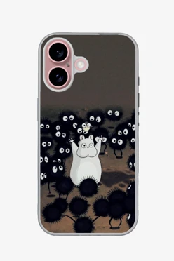 Купить чехол для iPhone 16 с принтом "Cartoon"