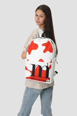 Купить рюкзак Тодес с жестким каркасом 30х45х12 см с полной запечаткой "Morimo"