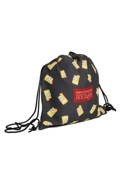 Купить рюкзак Уолкер из габардина 30х30 см с петлями, с полной запечаткой "Orange"