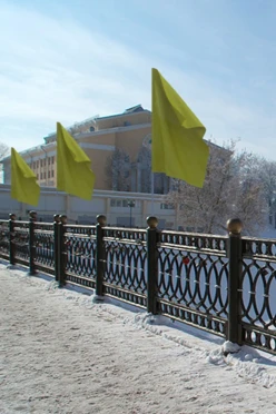 Купить Флаг расцвечивания 90х135 см жёлтый