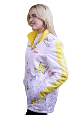 Купить куртку Бриз унисекс, с полной запечаткой "Birds"