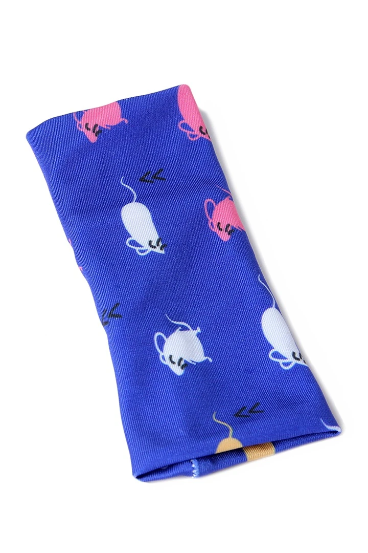 Напульсник полиэстеровый женский 7х14 см "Symbol of the Year 2020"#5