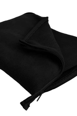 Купить чёрный плед Трансформер флисовый 155х170 см