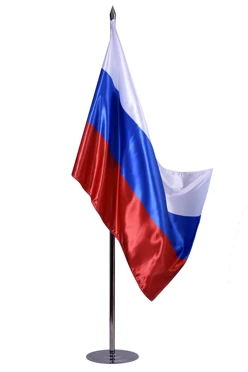 Купить флаг РФ 90х135 см, атлас
