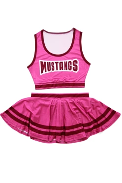 Купить форму Ника с шортами женская, с полной запечаткой "Mustangs"