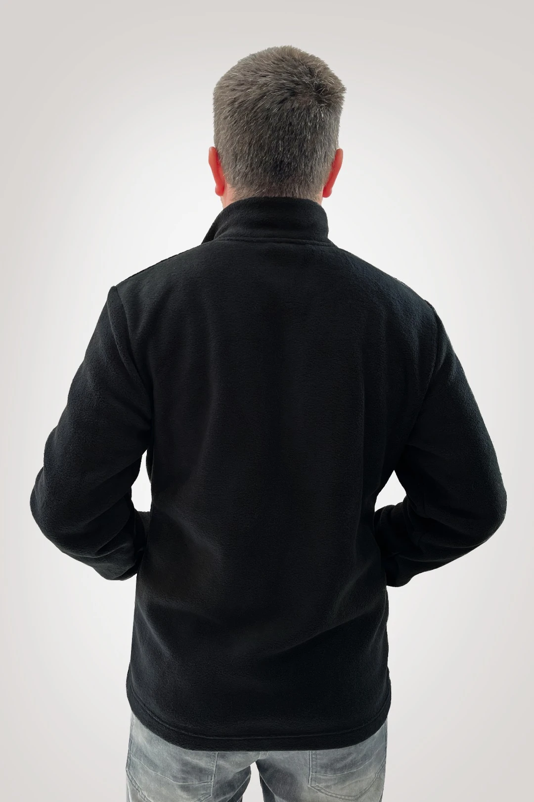 Толстовка Джейк флисовая унисекс, однотонная#3