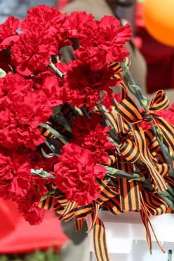 Лента георгиевская шириной 2,4 см, длина 30 см#1