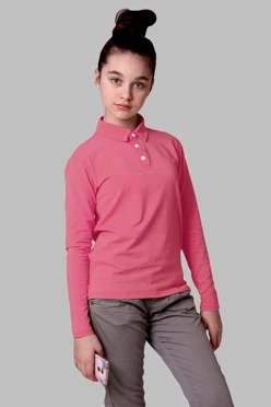 Купить лонгслив Декстер Плюс детский розовый