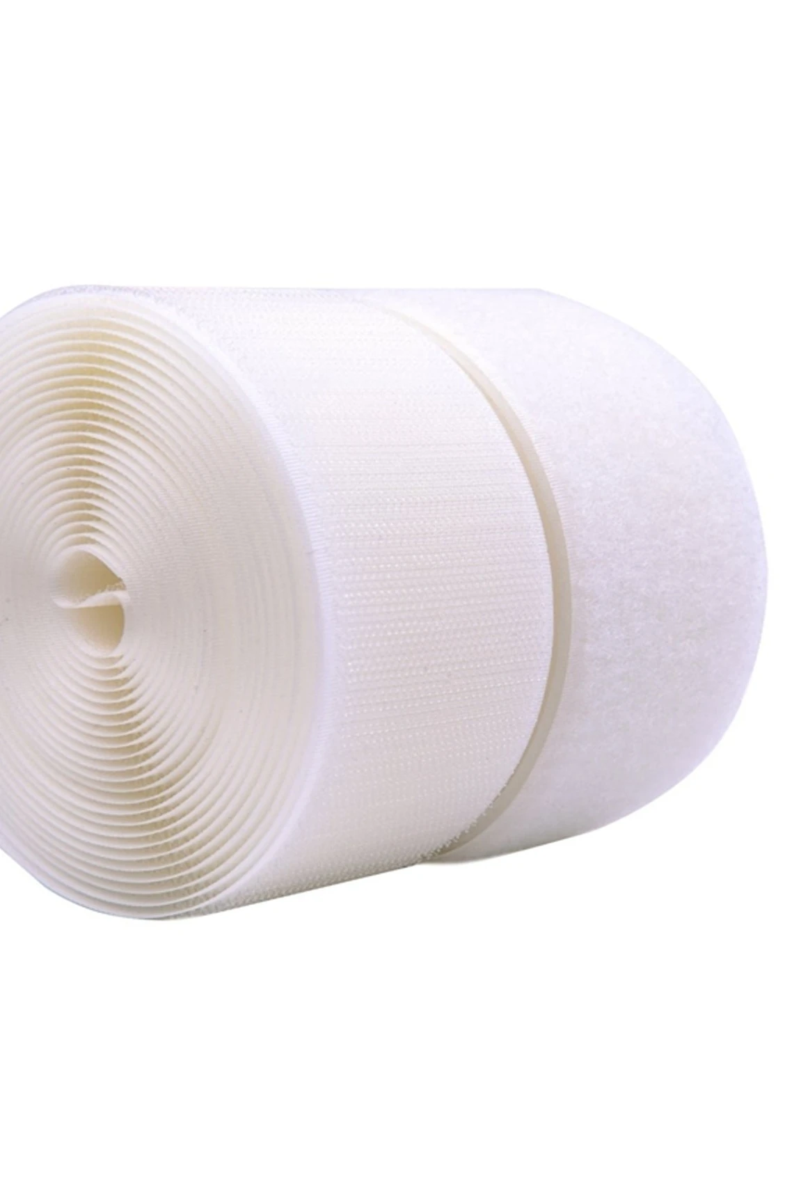 Липучка 10 см, белая#1