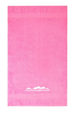 Купить полотенце махровое 50х90 см с вышивкой (Ituma), светло-розовое