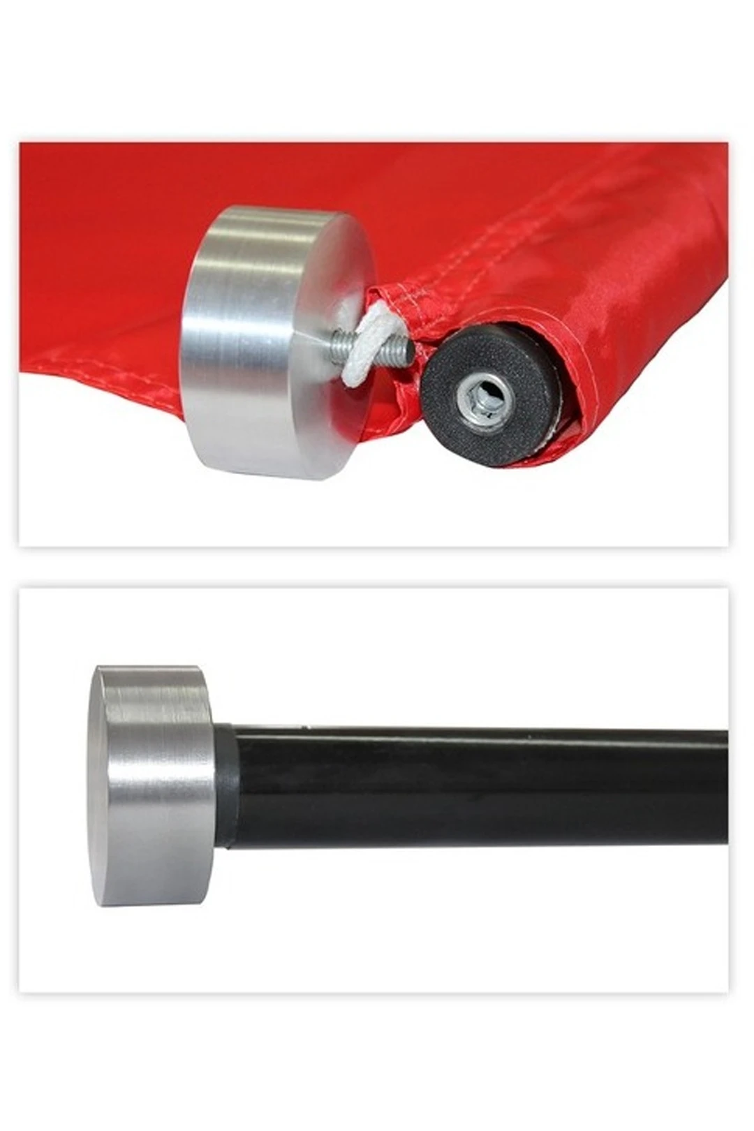 Флаги РФ и Санкт- Петербурга на металлической подставке 2,25м#1