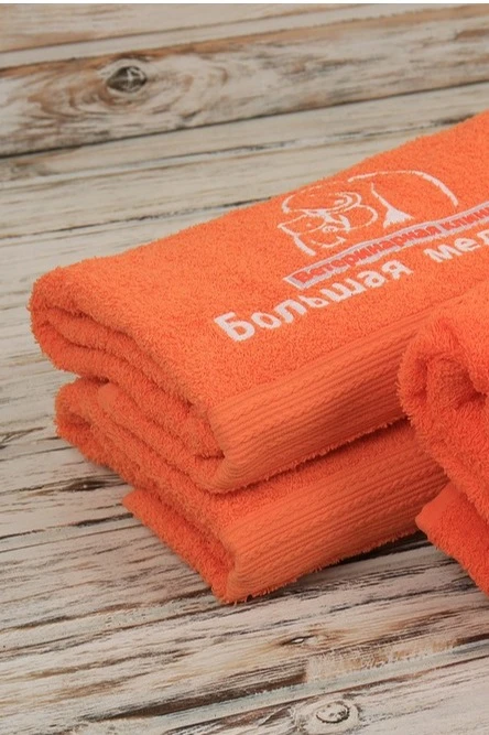 Полотенце махровое 70х140 см (Ituma), однотонное "Veterinary clinic"#3