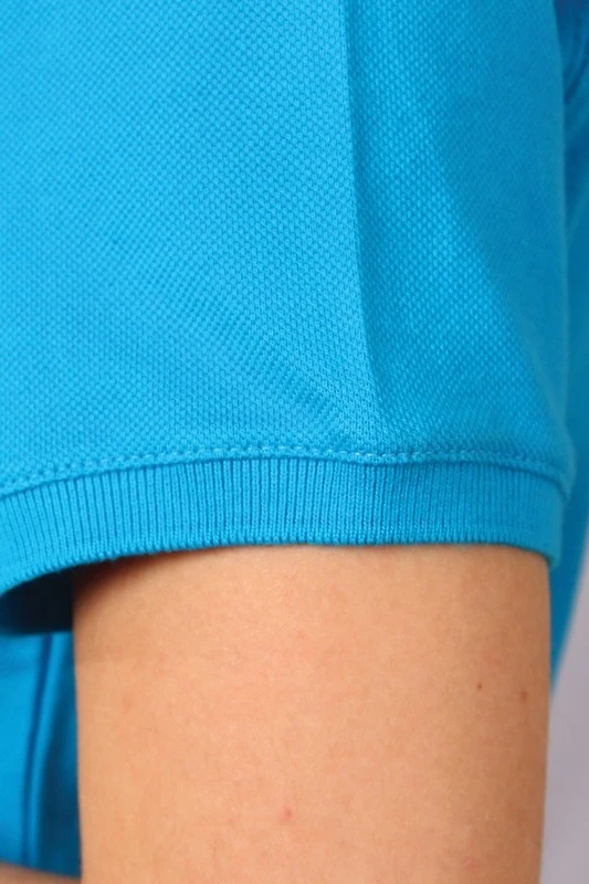 Поло Престиж женская (Modern) голубая (хлопок)#2