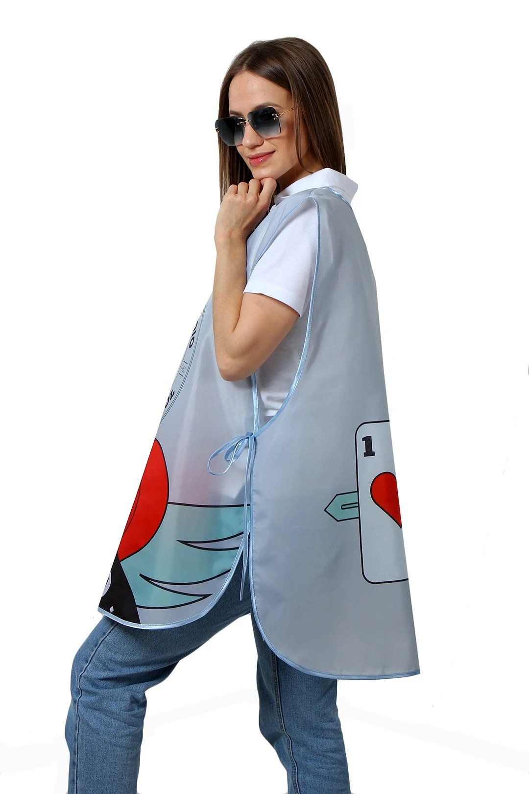 Накидка Флай 67х82 см, с полной запечаткой "Tatoo"#3