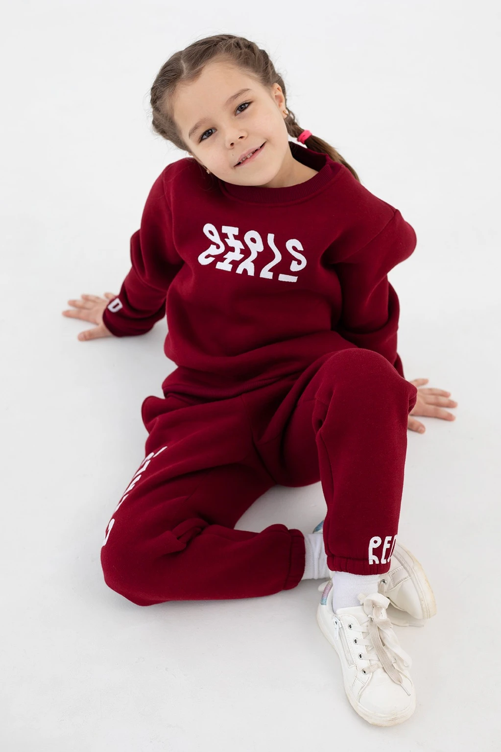 Свитшот Тревис из футера детский, однотонный#3