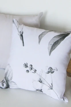 Подушка 35х35 см, с принтом "Monochrome"#1