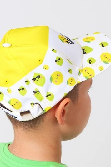 Бейсболка Стандарт детская с полной запечаткой (полиэстер) "Citrus"#4