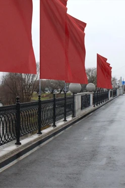 Купить Флаг расцвечивания 100х300 см красный