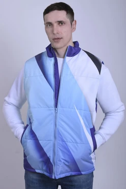 Купить жилет Портер с полной запечаткой "Lines"