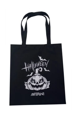Сумка Лайт из габардина 30х40 см, печать с двух сторон "Halloween"