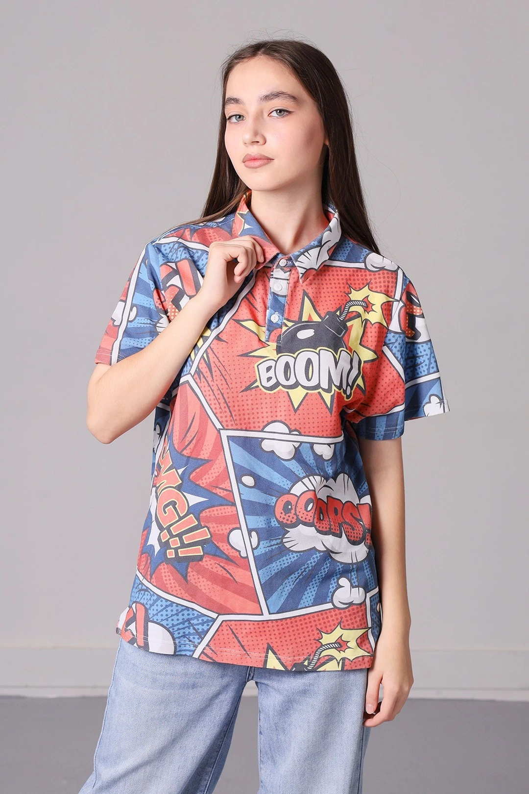 Поло Лекс унисекс с полной запечаткой (хлопок)#1